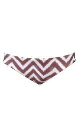 Island Wrap Top in Chevron