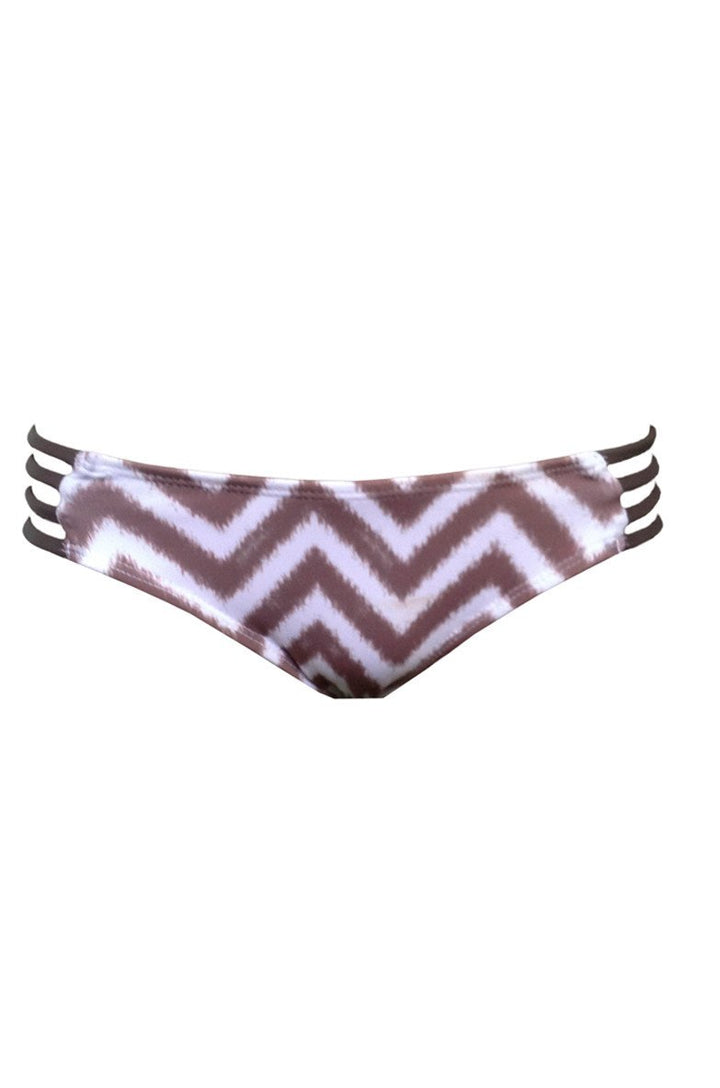 Oia Strappy Bottom in Chevron