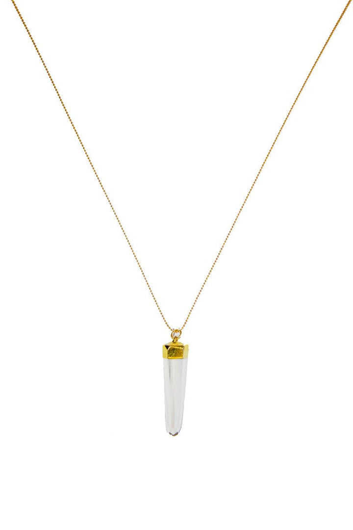 Optical Quartz Necklace