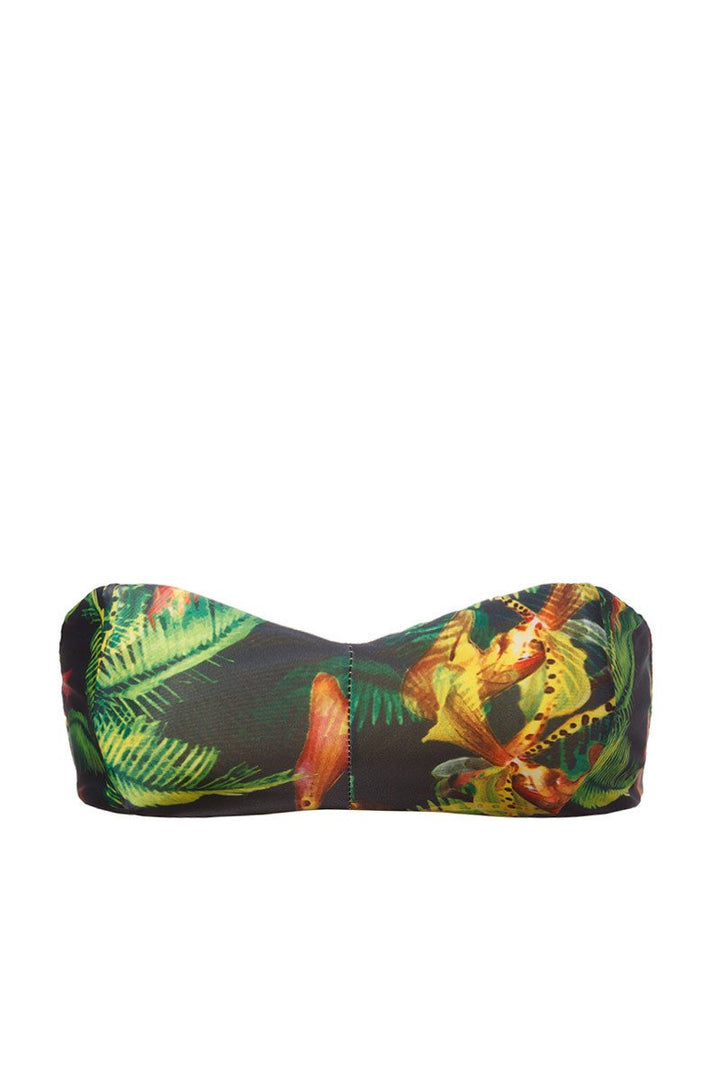 Beach Riot Swimwear Get Lucky Bikini Top in Jungle