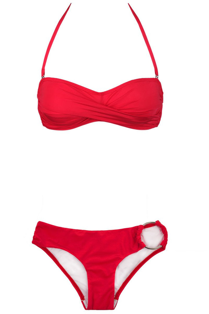 Bandeau Set in Red