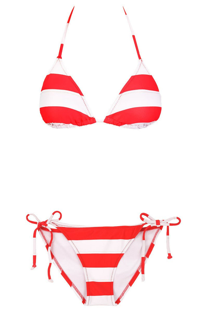 Stripes Set in Red & White