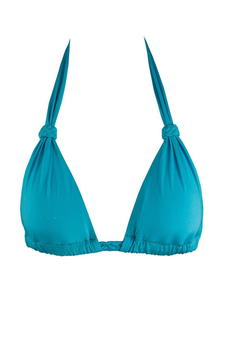 Braided Halter in Teal