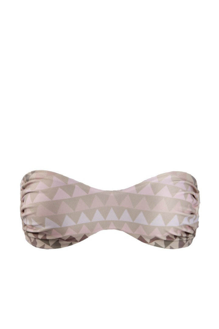 Kovey Swimwear Drifter Bikini Top in Reversible Wet Sand
