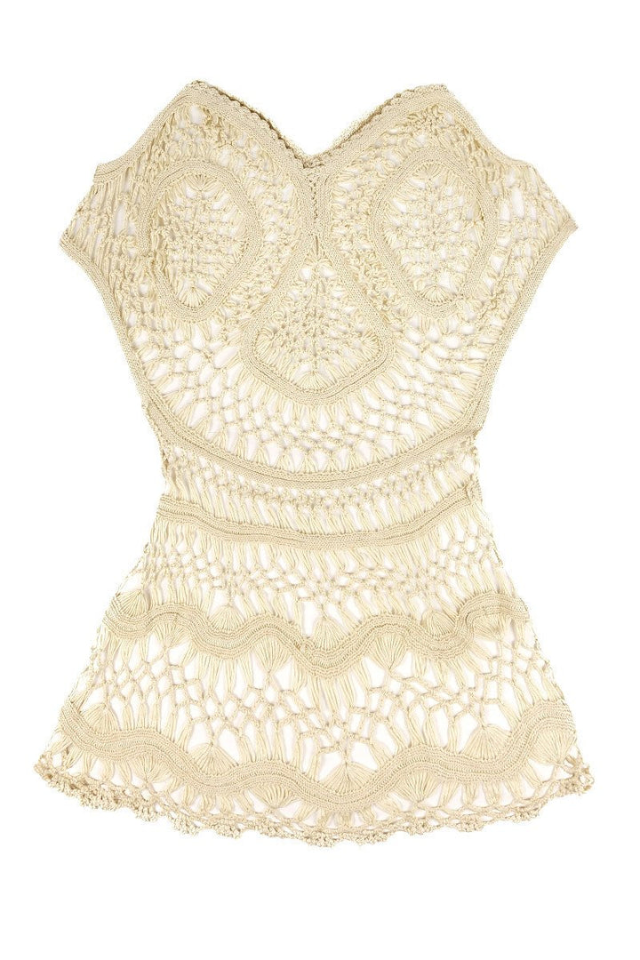 Tunic Crochet in Ivory