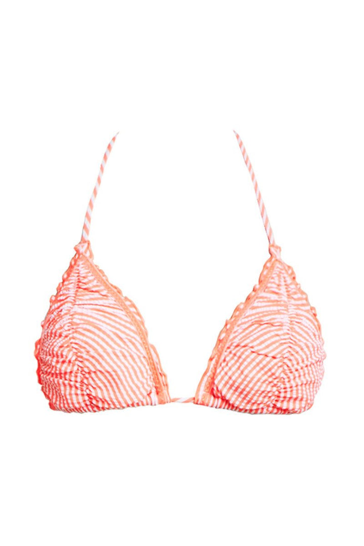 Dolce Riva Top in Fluorescent Coral