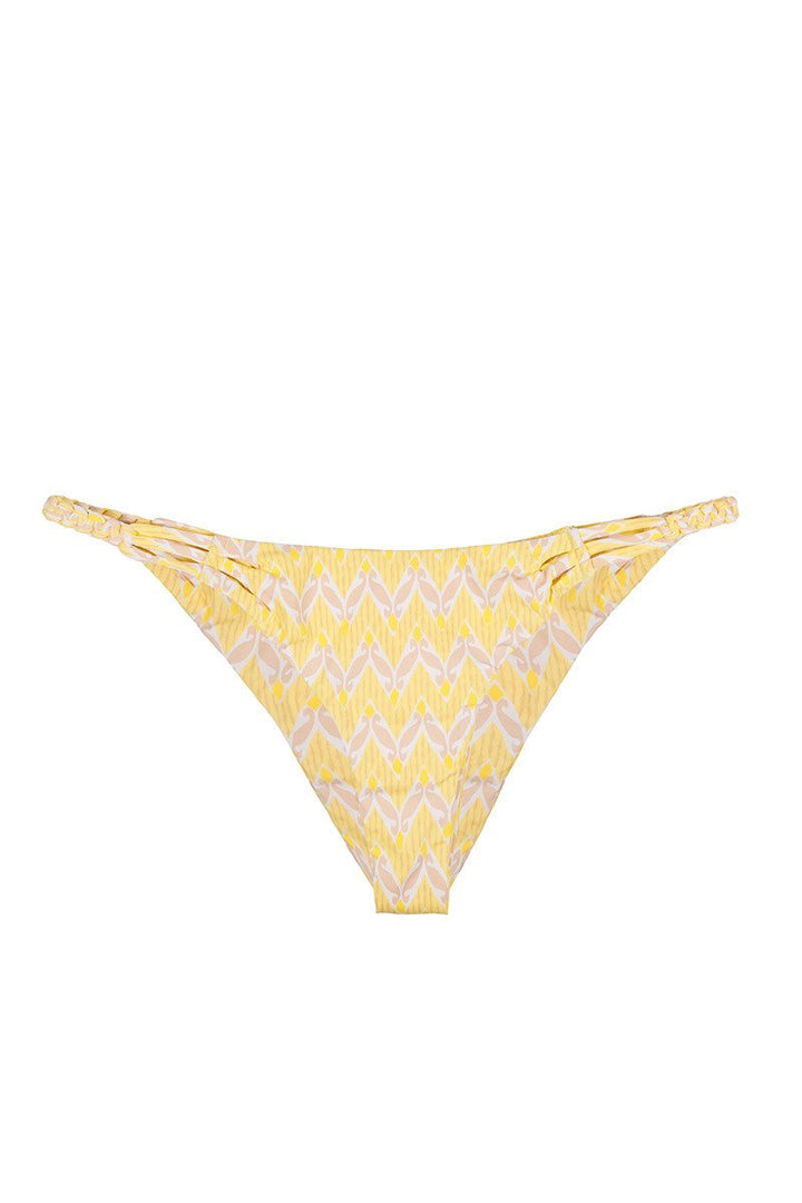 Luna Classic Bottom in Yellow Print