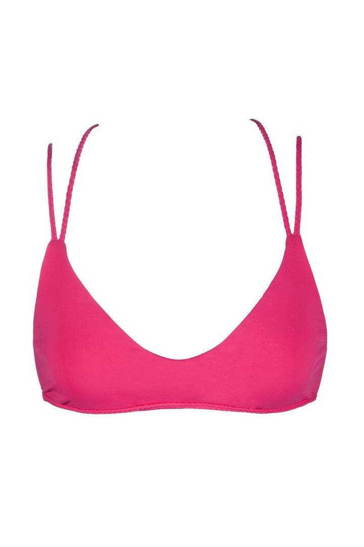 Kaia Top in Bright Pink