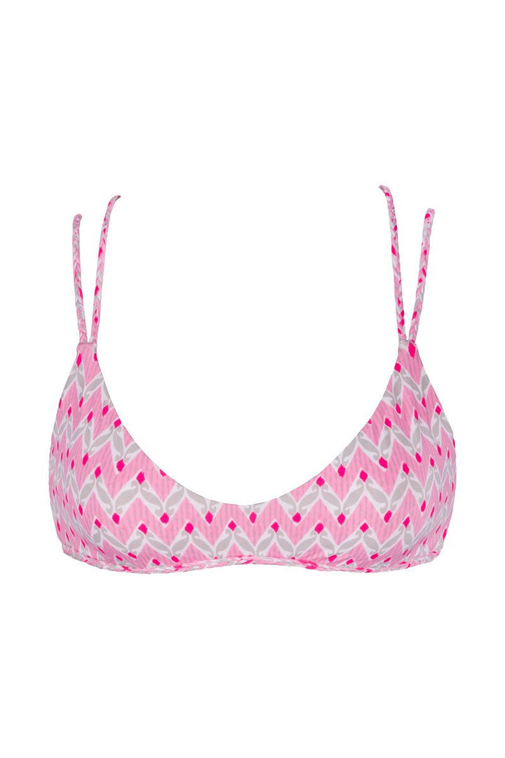Kaia Top in Pink Print