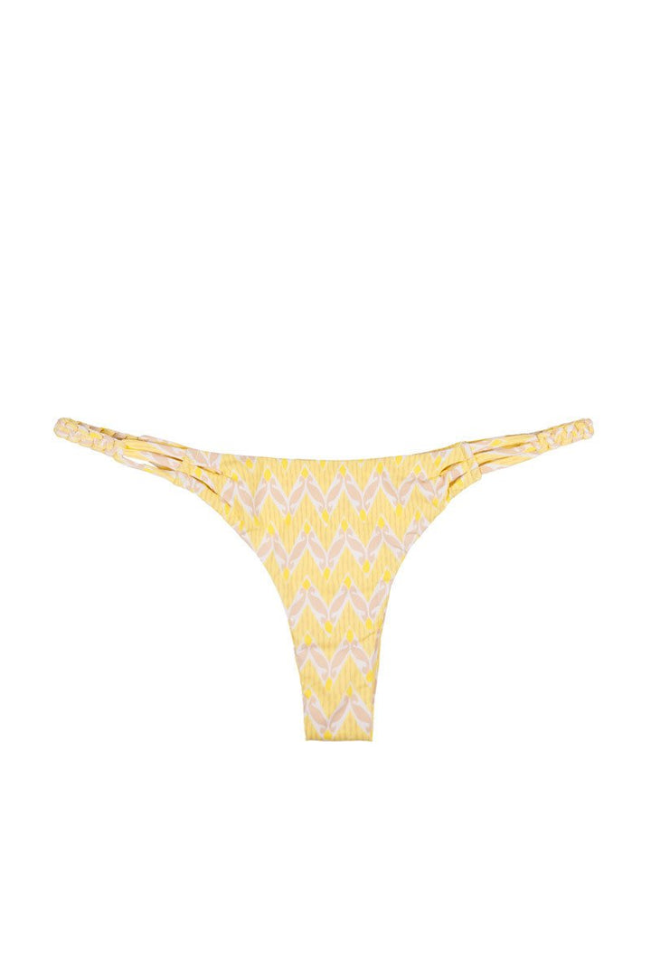 Luna Skimpy Bottom in Yellow Print