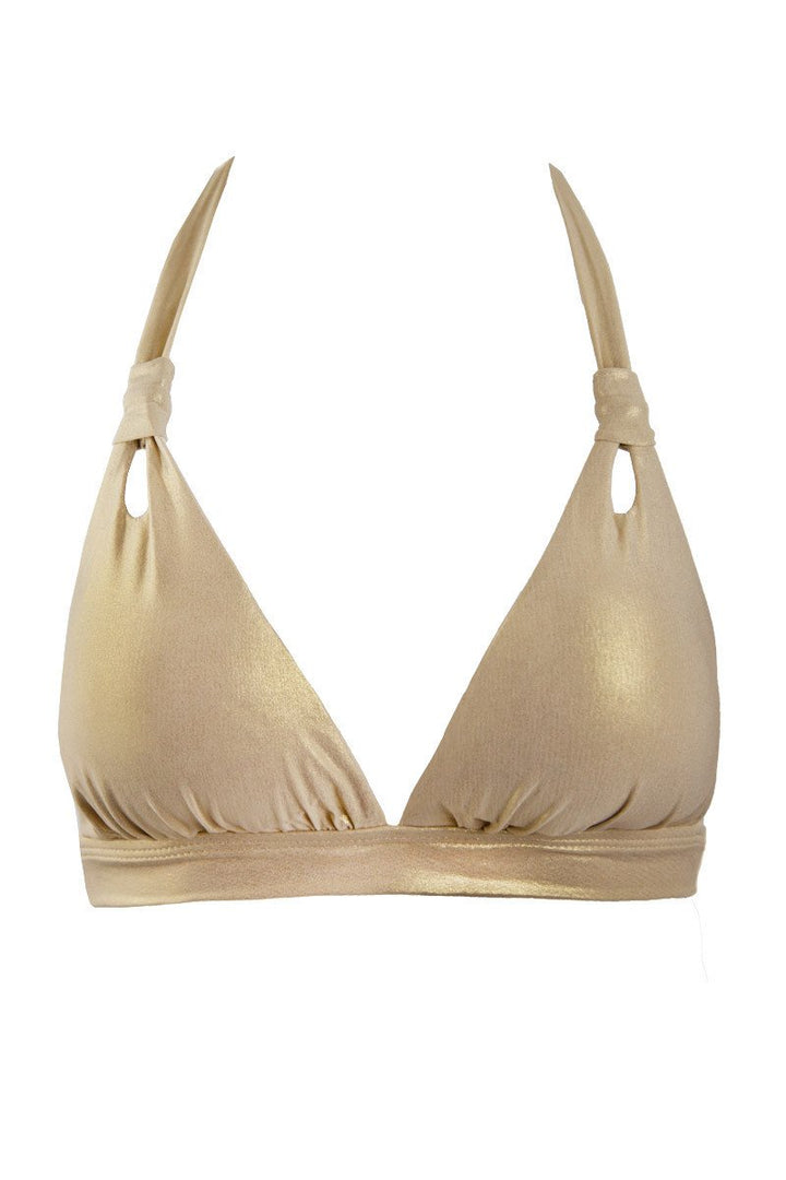 Keyhole Top in Gold
