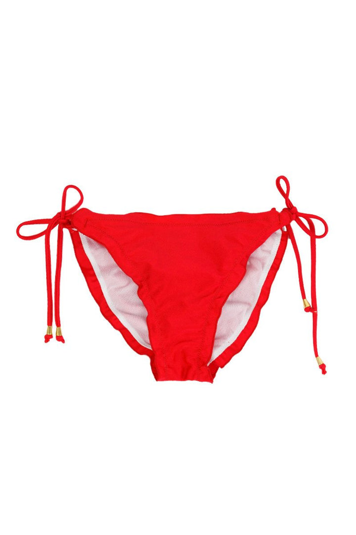 Ruched Bottom in Red