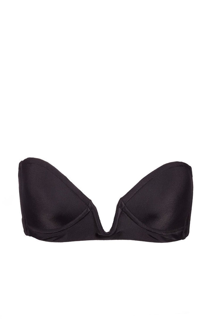 Sunset Bikini Top in Black