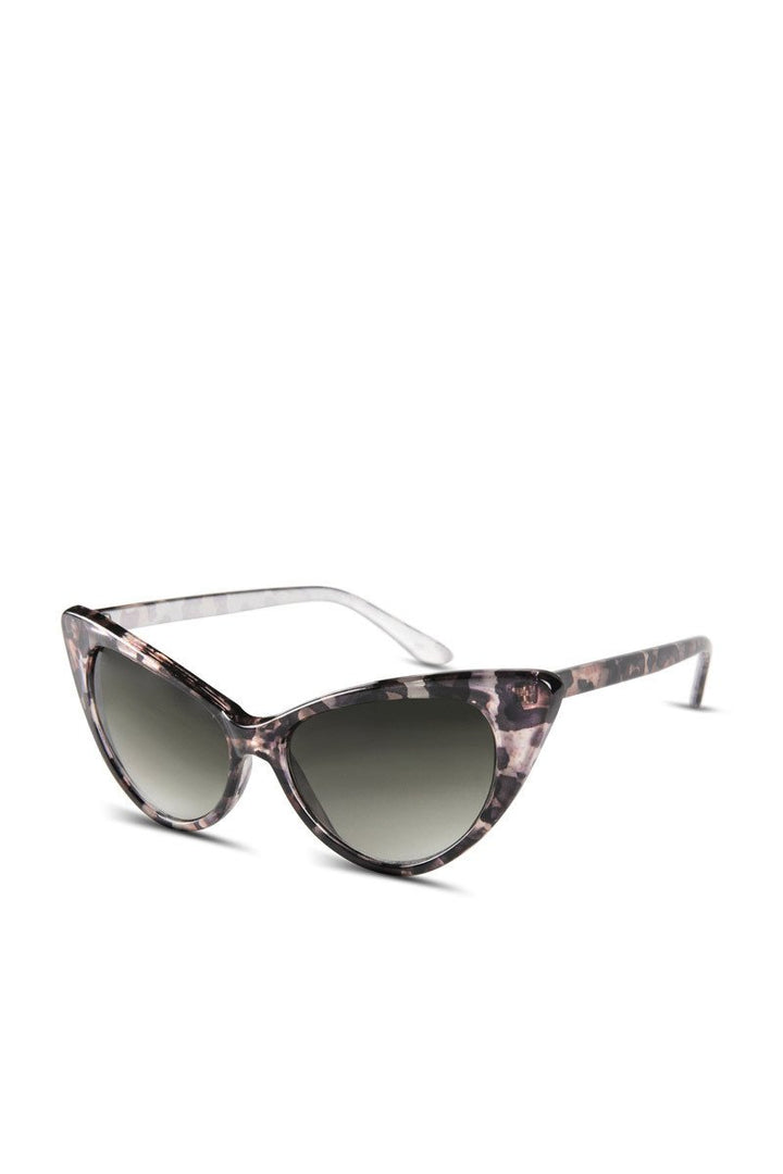 Libby Sunglasses in Purple Leopard