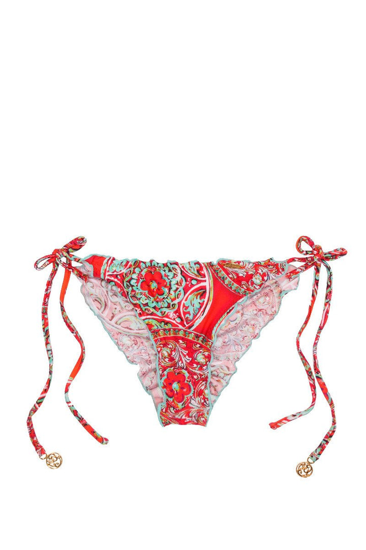 Brazilian Tie Side Ruched Bottom