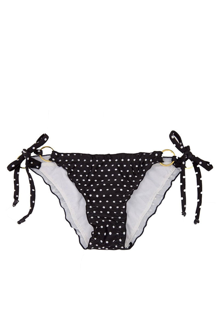 Polka Dot Bottom in Black & White