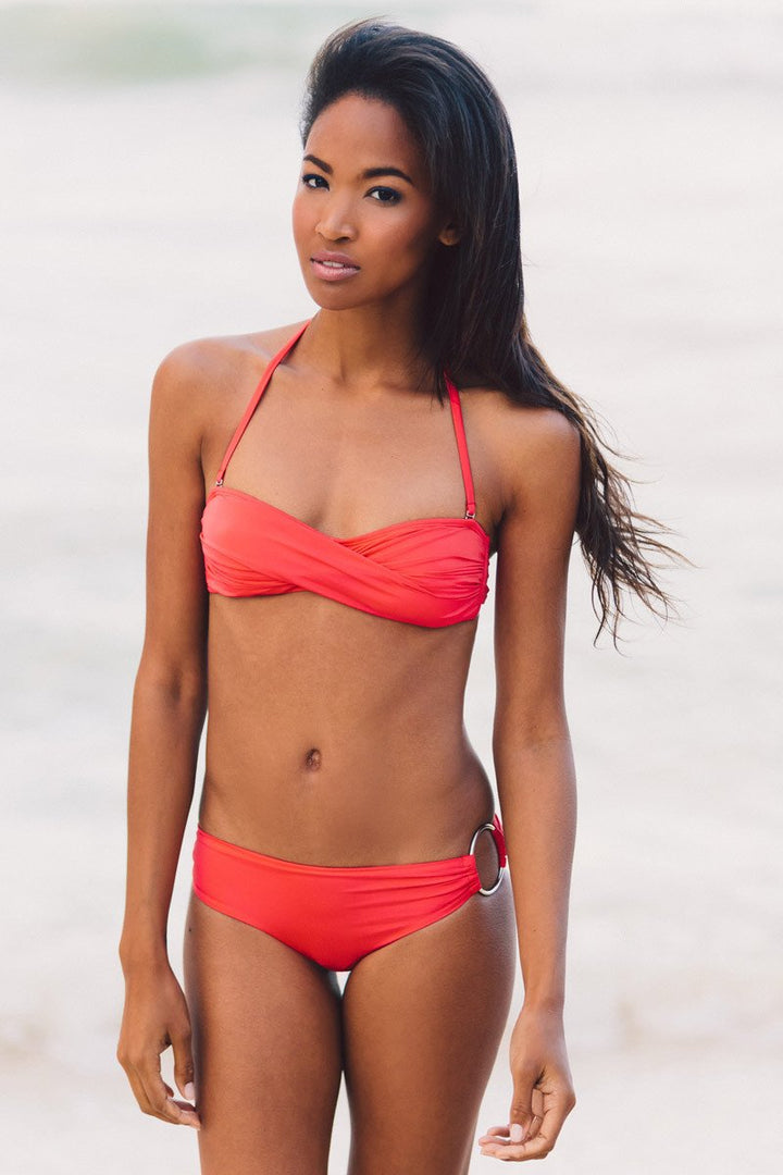 Bandeau Set in Red