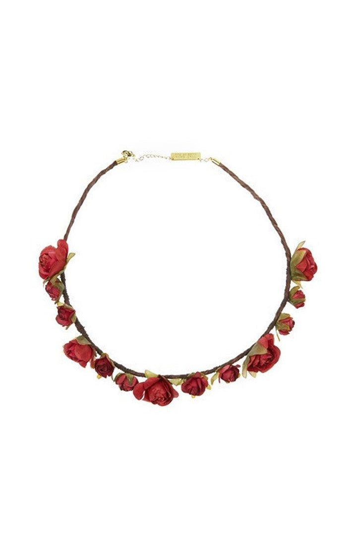 Flower Headpiece in Red