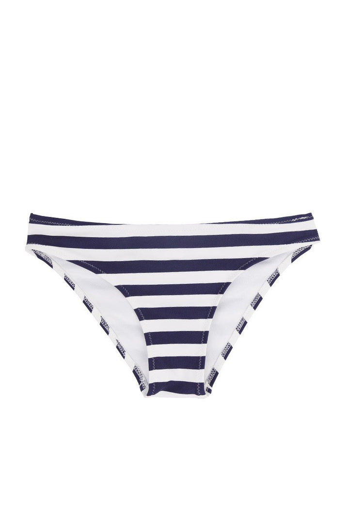 Nautical Bottom in Navy & White Stripes