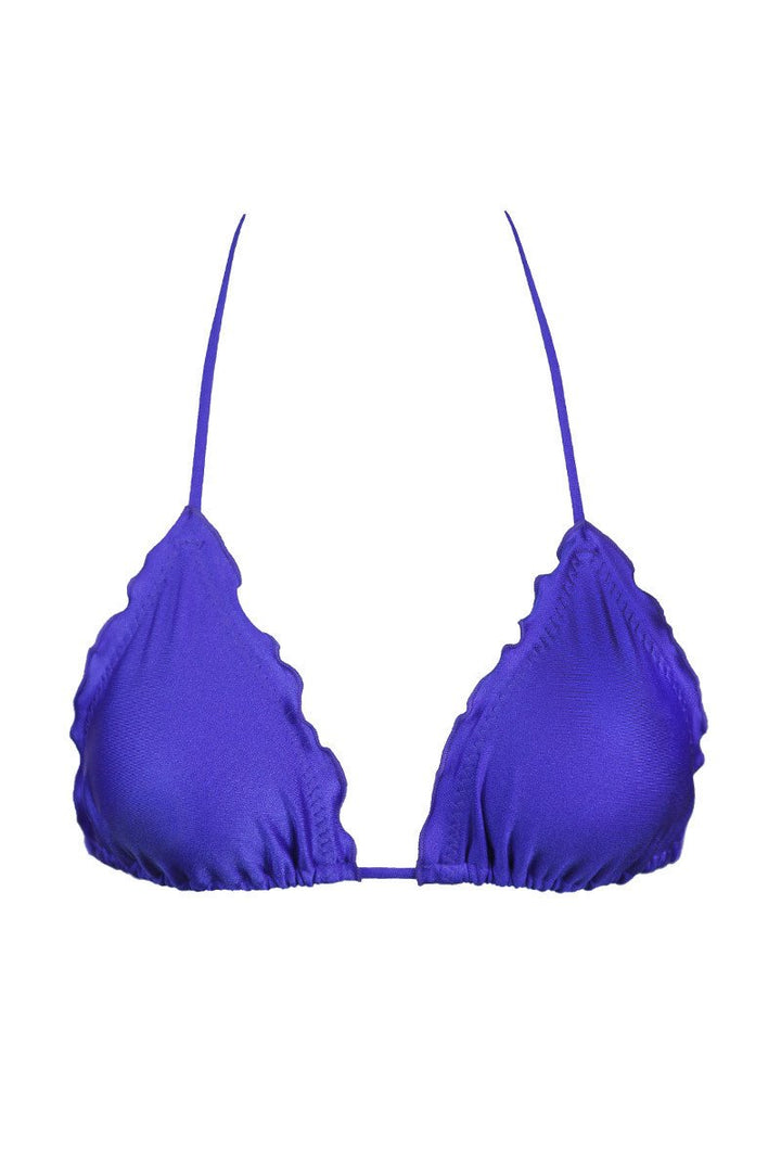 Triangle Top in Electric Blue