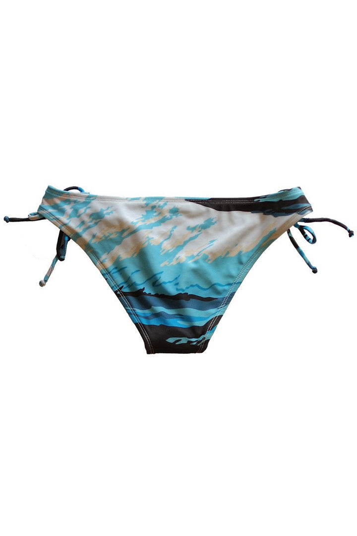 Kovey Swimwear Gulf Bikini Bottom in Wave