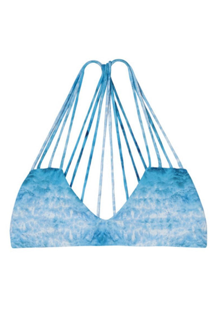 Mikoh Swimwear Banyans Bikini Top in Underwater Sea