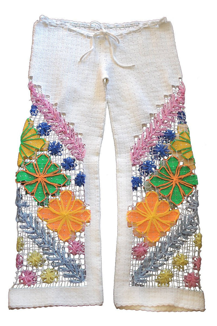 Kovey Swimwear Low Tide Pants in White Cover Up
